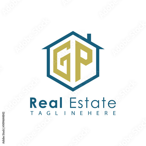 Modern Real Estate Logo – House, Apartment, Building, Architecture, Construction, Property Investment, Corporate Branding Design
