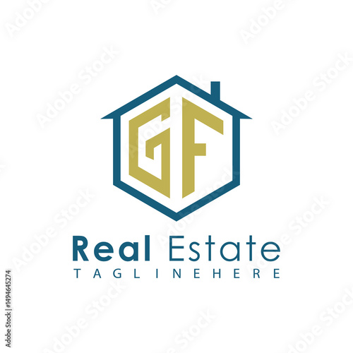Modern Real Estate Logo – House, Apartment, Building, Architecture, Construction, Property Investment, Corporate Branding Design
