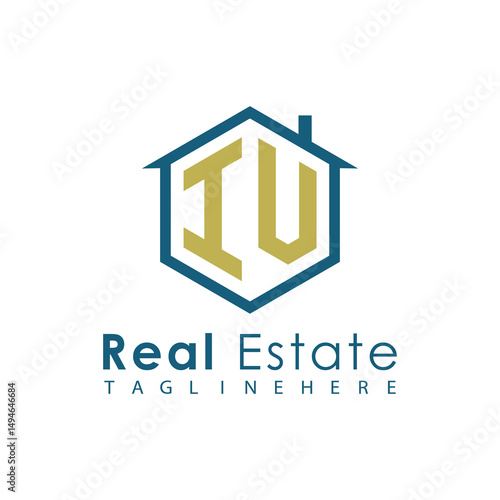 Modern Real Estate Logo – House, Apartment, Building, Architecture, Construction, Property Investment, Corporate Branding Design
