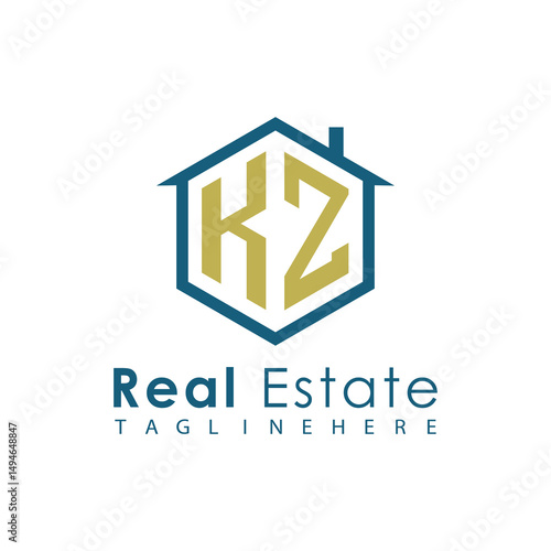 Modern Real Estate Logo – House, Apartment, Building, Architecture, Construction, Property Investment, Corporate Branding Design
