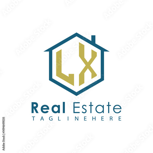 Modern Real Estate Logo – House, Apartment, Building, Architecture, Construction, Property Investment, Corporate Branding Design
