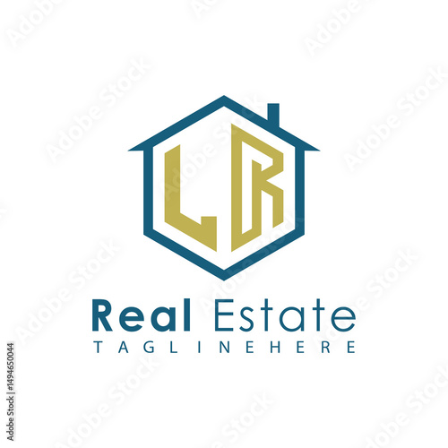 Modern Real Estate Logo – House, Apartment, Building, Architecture, Construction, Property Investment, Corporate Branding Design
