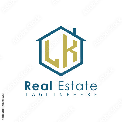Modern Real Estate Logo – House, Apartment, Building, Architecture, Construction, Property Investment, Corporate Branding Design
