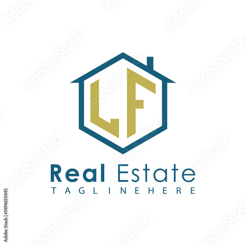 Modern Real Estate Logo – House, Apartment, Building, Architecture, Construction, Property Investment, Corporate Branding Design
