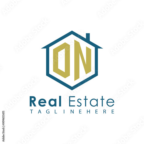 Modern Real Estate Logo – House, Apartment, Building, Architecture, Construction, Property Investment, Corporate Branding Design
