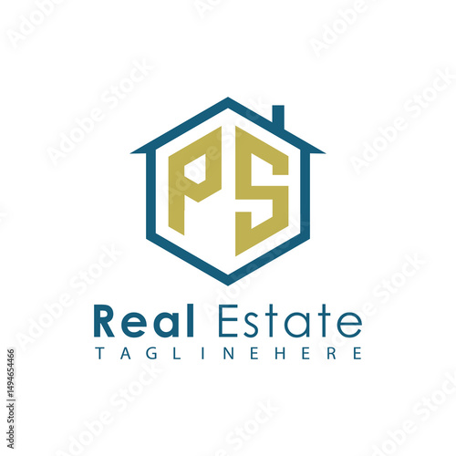 Modern Real Estate Logo – House, Apartment, Building, Architecture, Construction, Property Investment, Corporate Branding Design
