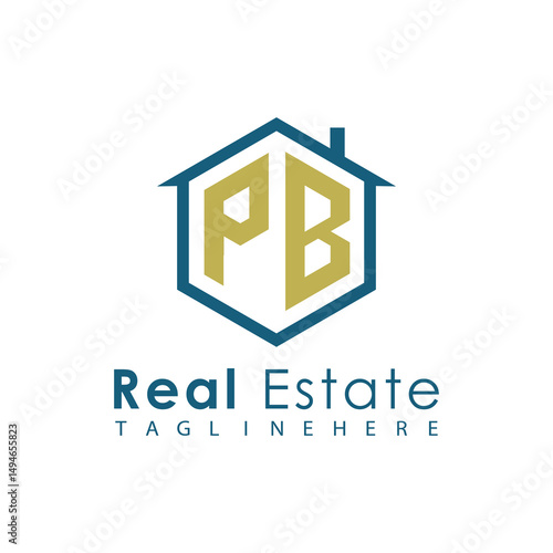 Modern Real Estate Logo – House, Apartment, Building, Architecture, Construction, Property Investment, Corporate Branding Design
