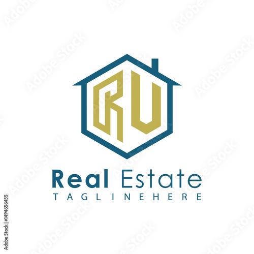 Modern Real Estate Logo – House, Apartment, Building, Architecture, Construction, Property Investment, Corporate Branding Design
