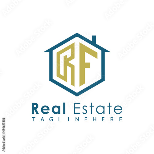 Modern Real Estate Logo – House, Apartment, Building, Architecture, Construction, Property Investment, Corporate Branding Design
