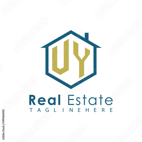 Modern Real Estate Logo – House, Apartment, Building, Architecture, Construction, Property Investment, Corporate Branding Design
