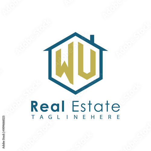 Modern Real Estate Logo – House, Apartment, Building, Architecture, Construction, Property Investment, Corporate Branding Design
