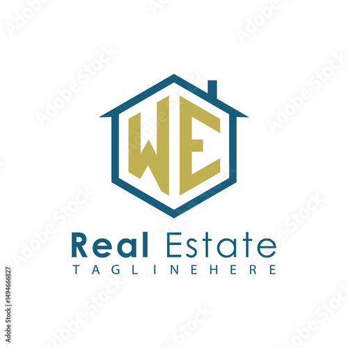 Modern Real Estate Logo – House, Apartment, Building, Architecture, Construction, Property Investment, Corporate Branding Design
