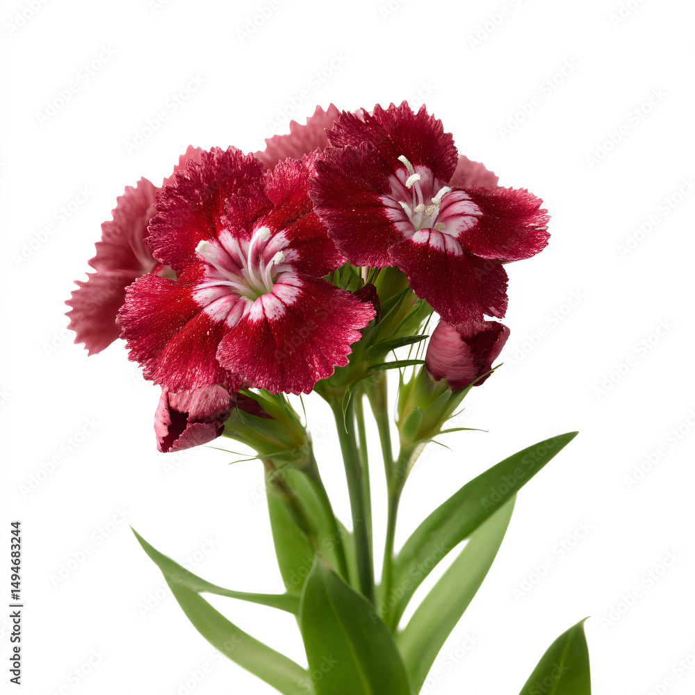 Fototapeta premium a close up of a bunch of flowers