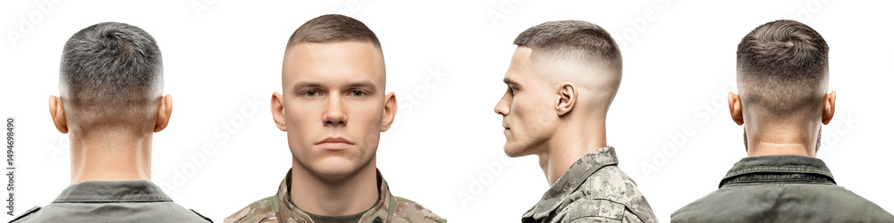 A series of portraits showcasing a military serviceman in uniform long title A series of close up portraits featuring a serious looking military A series of portraits showcasing a military serviceman in uniform long title A series of close up portraits featuring a serious looking military