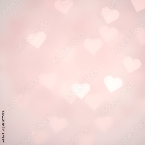 valentine background with hearts