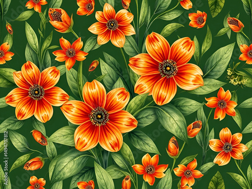 seamless floral pattern