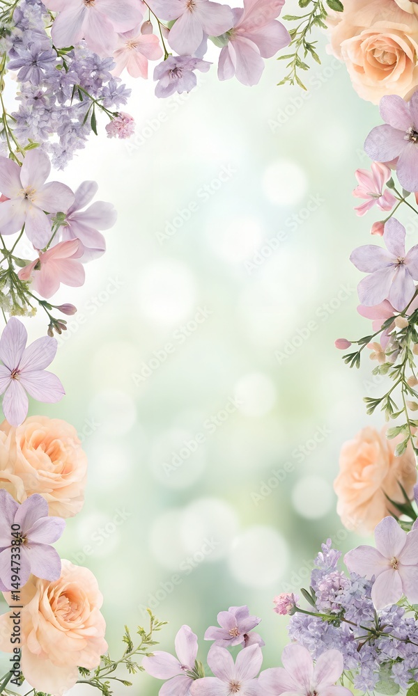 Delicate Floral Border with Bokeh Background,
Soft Pastel Flowers Frame,
Elegant Floral Frame with Blurred Lights,
Spring Flower Border Design,
Dreamy Floral Wreath Background.
Delicate Floral Border with Bokeh Background,
Soft Pastel Flowers Frame,
Elegant Floral Frame with Blurred Lights,
Spring Flower Border Design,
Dreamy Floral Wreath Background.