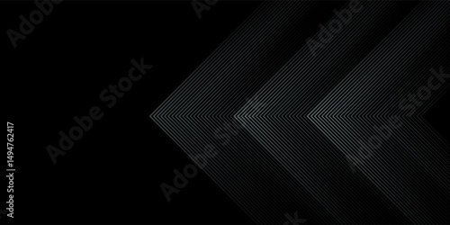 Abstract gray arrow shadow direction. abstract on black background futuristic modern design. up down arrow direction
