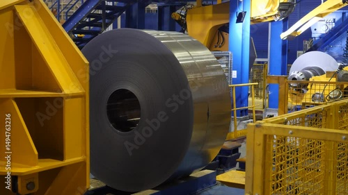  loading of galvanized steel coil