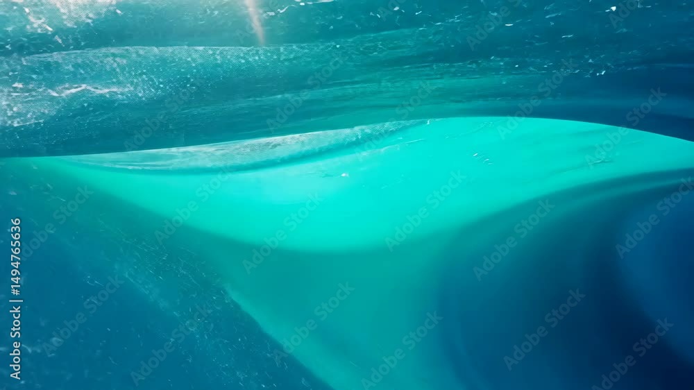 Blue corporate abstract background of a smooth wavy shape moving slowly in a loop. motion video. Blue corporate abstract background of a smooth wavy shape moving slowly in a loop. motion video.