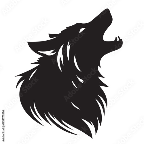 Howling Wolf Silhouette Vector Set – Wild Animal Shadows, Moonlight Wolf Clipart, Forest Wildlife Illustrations for Logos, Tattoos, and T-Shirt Designs

 