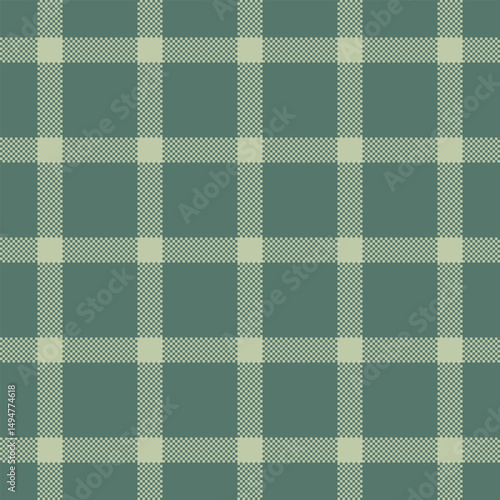 Stylish checkered fabric design with contrasting bold and thin lines. Suitable for tailored suits, fashionable bags, or premium textile production with a formal vibe.