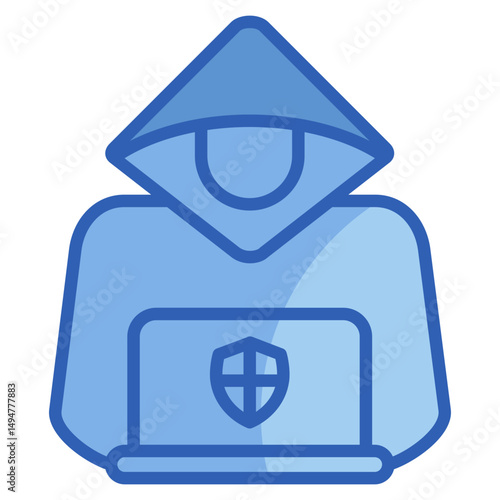 Ethical Hacking Icon Element For Design