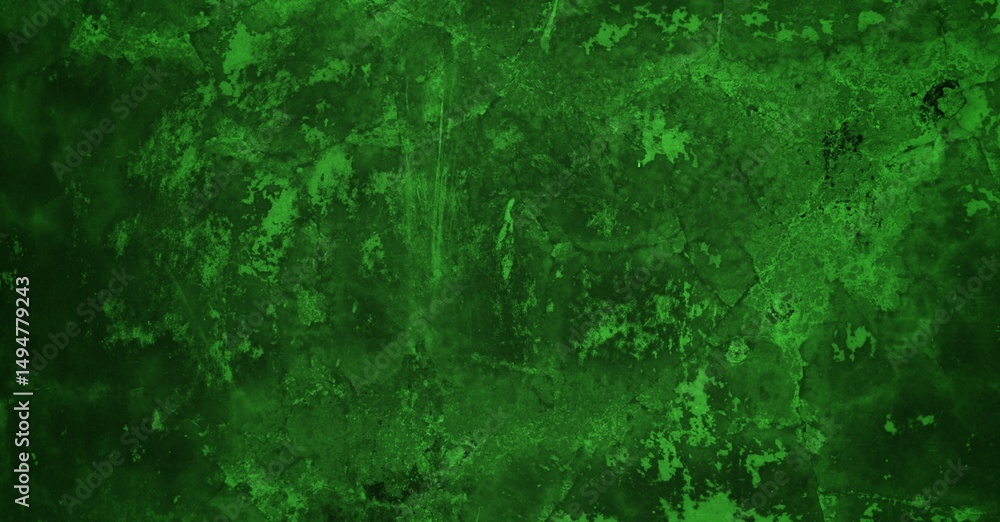 Obraz premium the long background is green and dark, Grunge textures and backgrounds - perfect background with space for text or image
