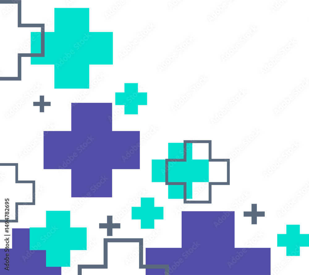 Health Symbol Corner Decoration Health Symbol Corner Decoration