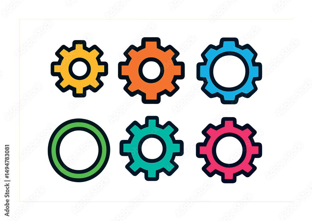 Technology solid icons set – gadget, device, digital symbols for tech design Technology solid icons set – gadget, device, digital symbols for tech design
