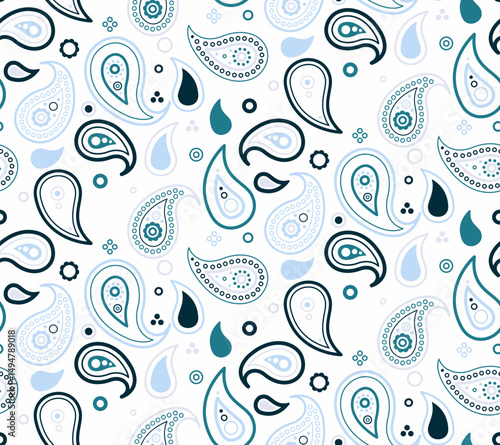 Exotic wrapping as endless geometry. Stylish india as foliage ornament. Tile trendy to bohemian embellishment.
