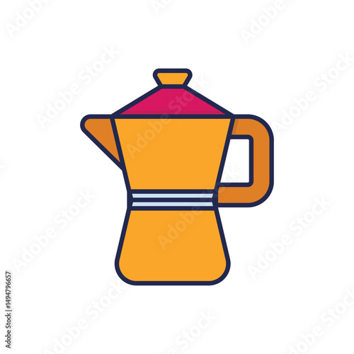 Moka Pot Vector icon