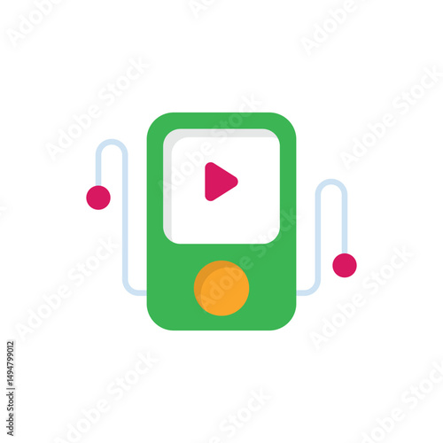 Music Player Vector icon