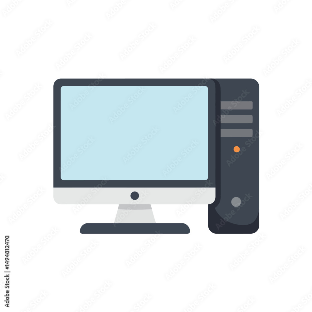 Modern Desktop Computer Setup Modern Desktop Computer Setup