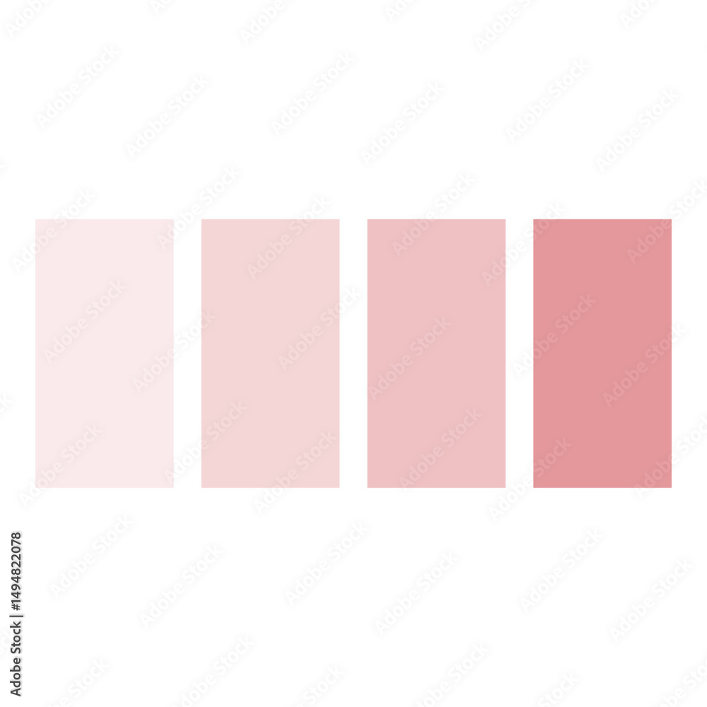 Fototapeta premium Four Pastel Color Palette