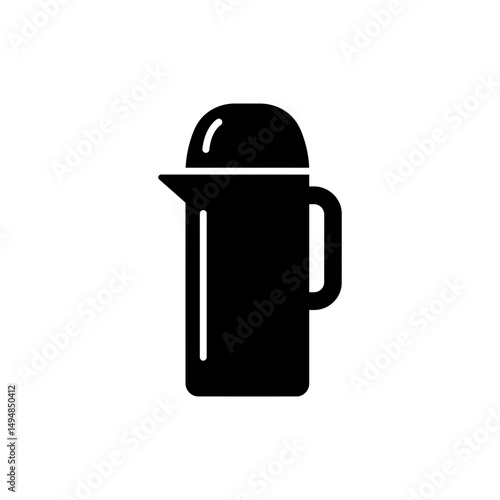 Coffee Thermos with Lid for Hot Beverage Storage