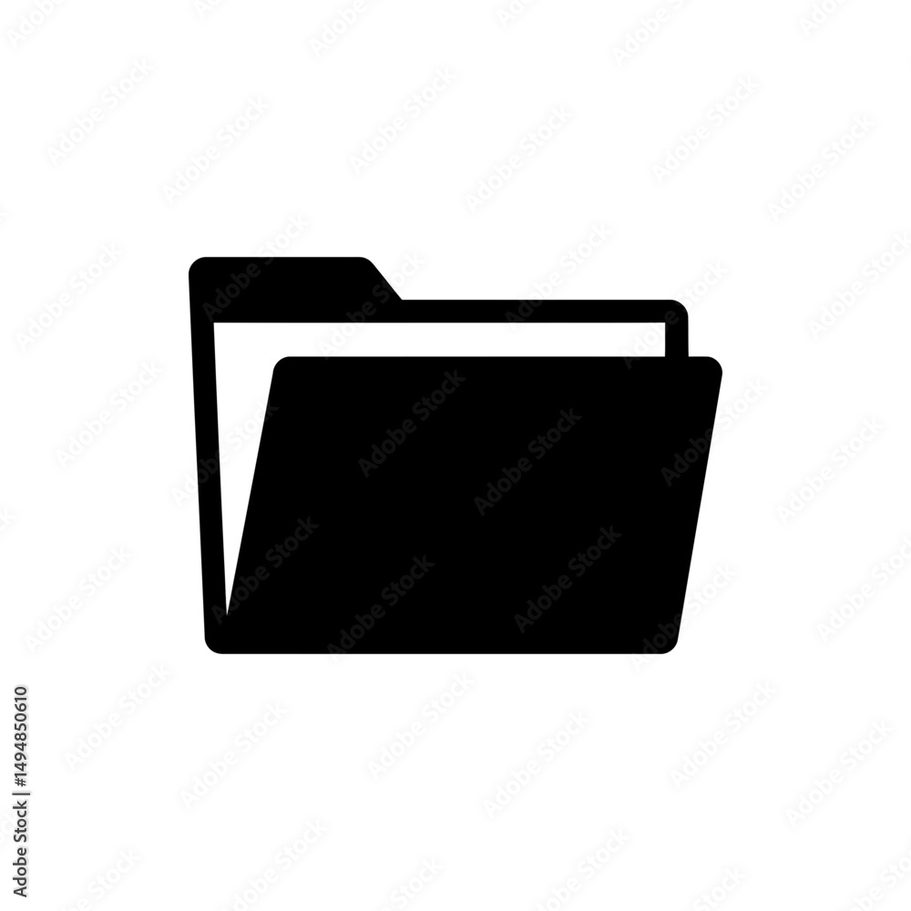 Folder with Visible Paper Edge for Document Filing Folder with Visible Paper Edge for Document Filing