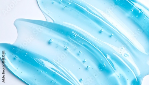 涼し気なジェル、爽やかでフレッシュなイメージの背景素材