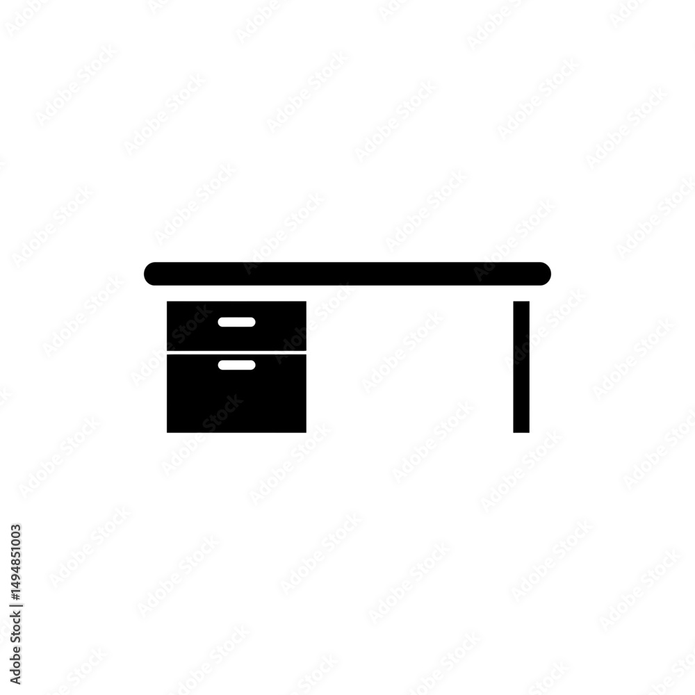 Office Desk with Drawer Section for Storage and Workspace Organization Office Desk with Drawer Section for Storage and Workspace Organization