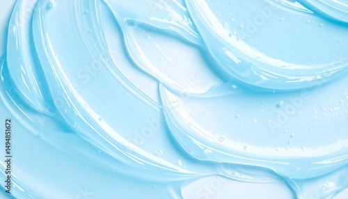 涼し気なジェル、爽やかでフレッシュなイメージの背景素材
