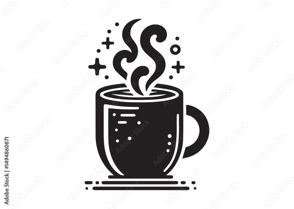 Obraz premium Hot Cocoa Mug Vector