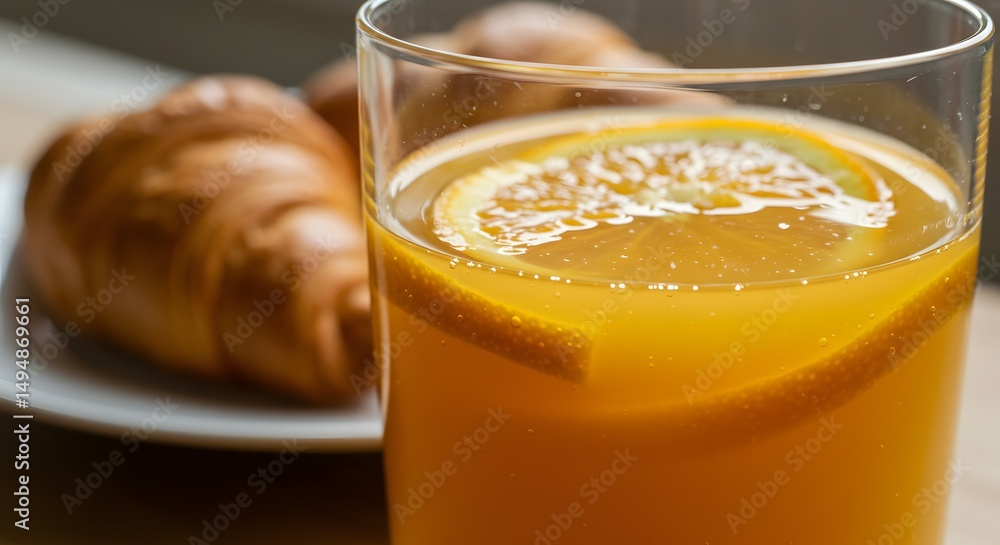 Refreshing Homemade Orange Juice with Croissants A Perfect Start to Your Day Refreshing Homemade Orange Juice with Croissants A Perfect Start to Your Day