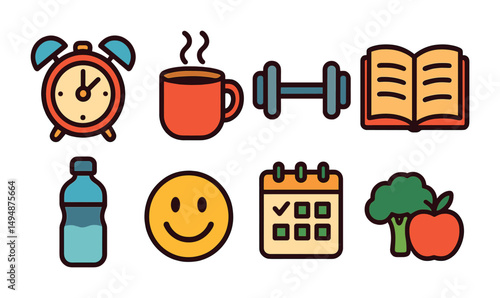 Military and weaponry icons set – flat, filled, army and defense symbols