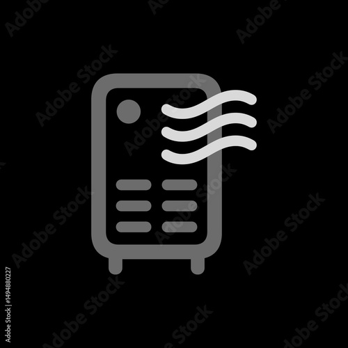 Air Purifier Outline Icon