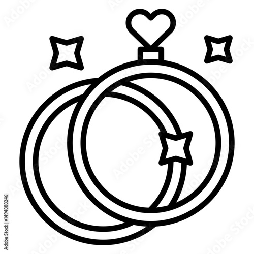 Wedding Rings Icon