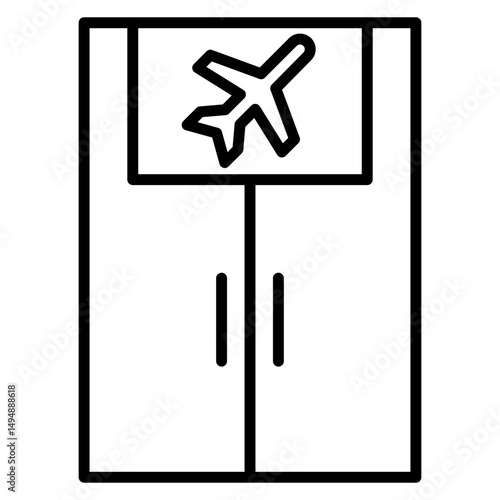 Boarding Gate Icon