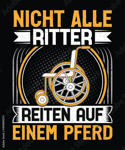 German Wheelchair T Shirt