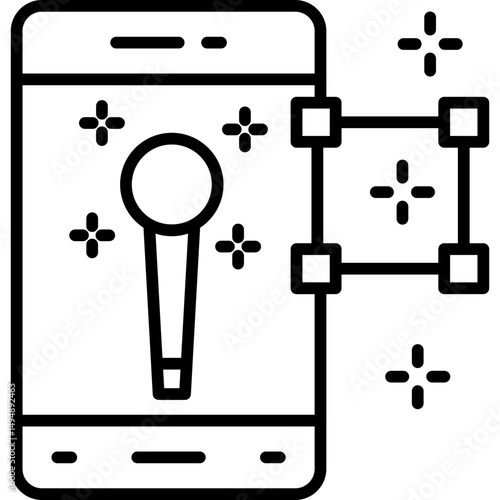 Magic Wand Icon Vector Element
