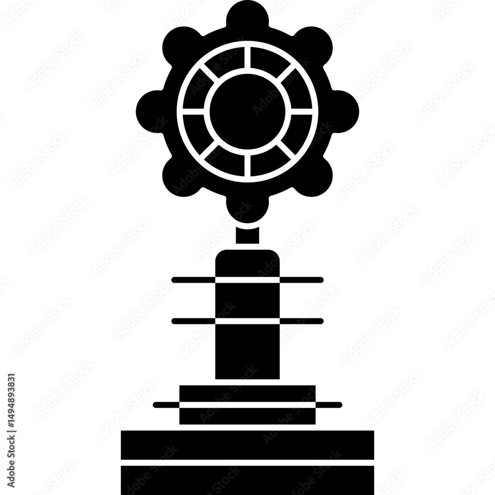 Obraz premium Trophy Icon Vector Element
