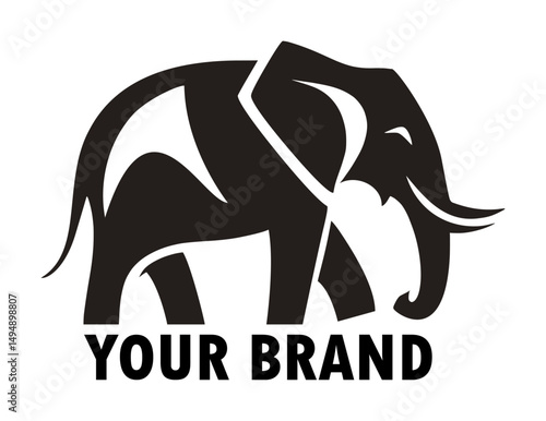 logo icon of elephant (artwork 2)
